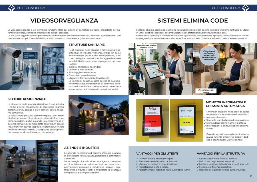Videosorveglianza e sistemi elimina code