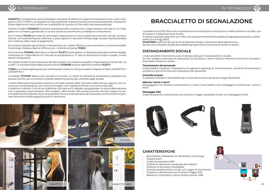 Accuratezza e braccialetto segnalazione