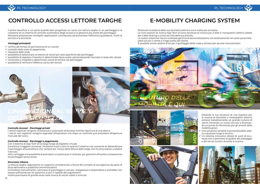 Lettura targhe ed e-mobility charging